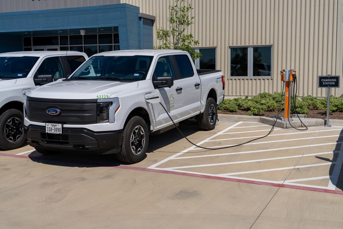 Happy #EarthDay! 🌎 As a part of our efforts towards sustainability and modernization, we have recently incorporated Ford F-150 Lightnings into our fleet. Together, let's create a greener future! Read More: bit.ly/3xPEJTl