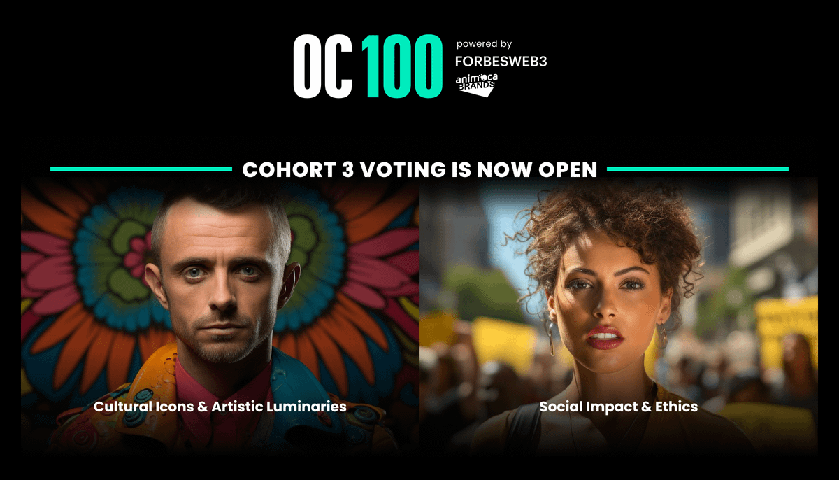 Vote for your favorite creators and educators in the final stage of the OC 100 competition. Hurry, voting ends this Friday! 100.opencampus.xyz