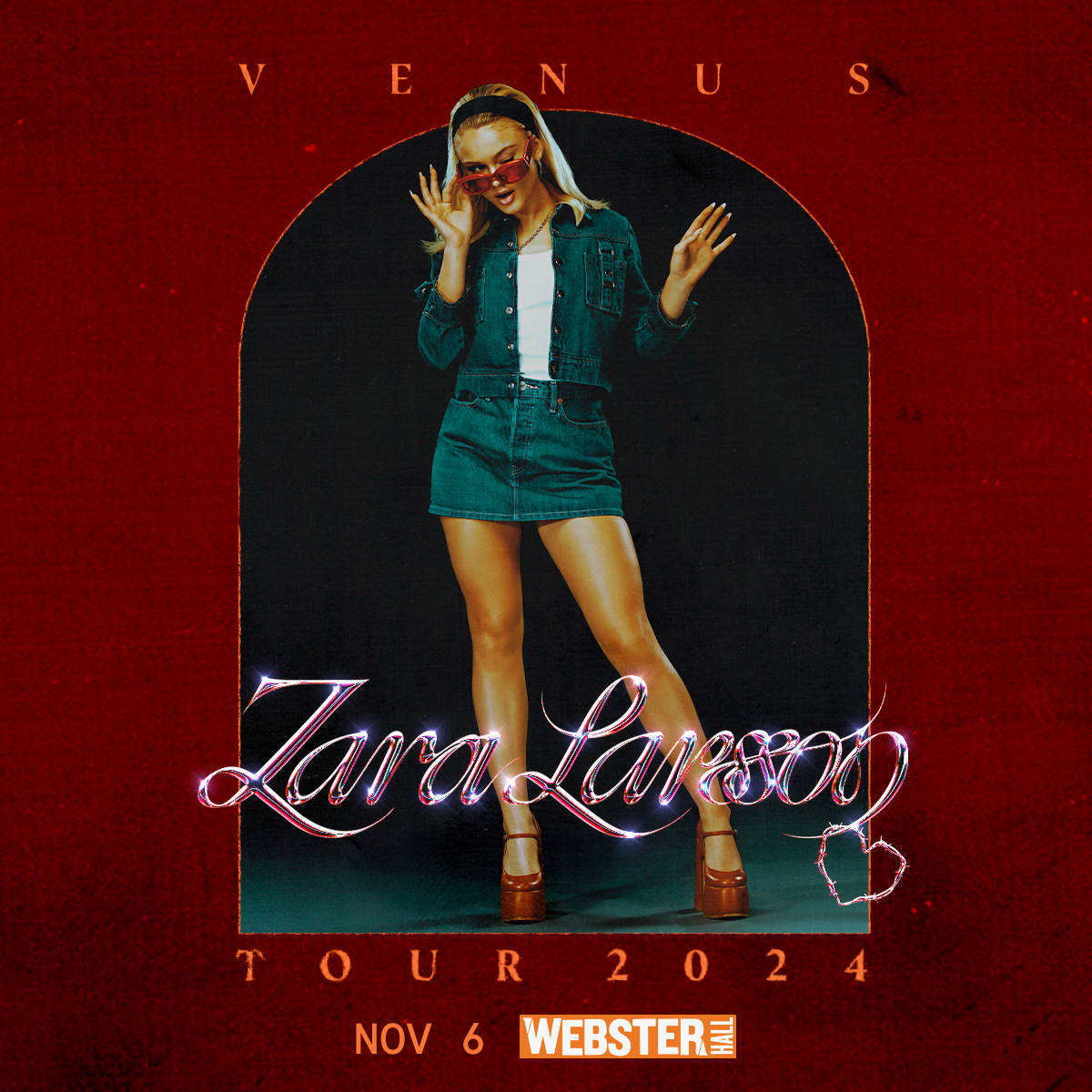 JUST ANNOUNCED: Zara Larsson is heading to the east village on nov 6 💕 tickets go on sale friday at 10am