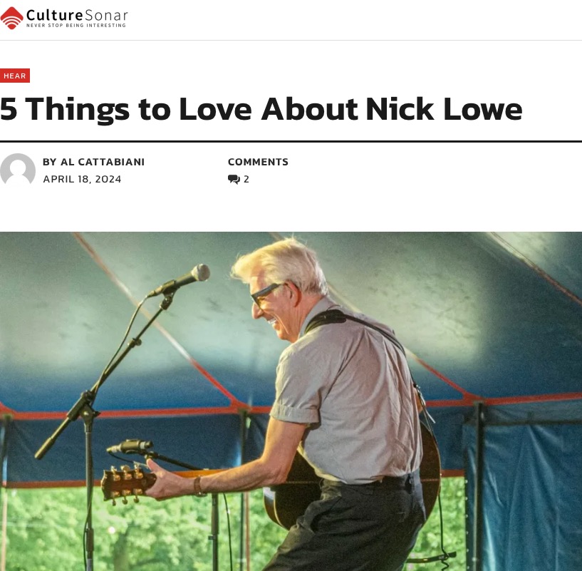 Nick Lowe Biography 2019 tweet media