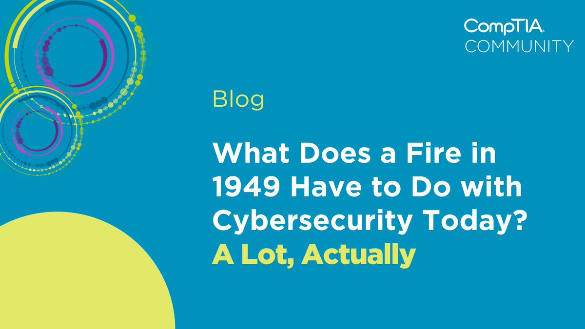Mostyn Thomas, a senior director at @pax8, draws parallels between a historic fire and modern cybersecurity strategies. Ahead of his talk at the #CompTIACommunity – Benelux meeting, we delve into why this event still matters to tech professionals. 🔗 s.comptia.org/4aGsneJ
