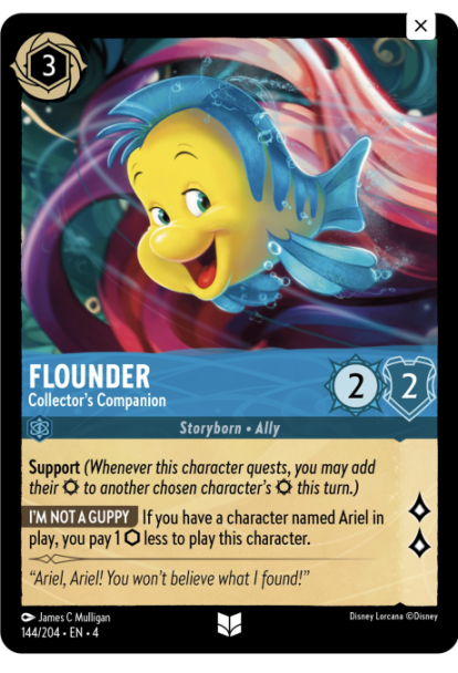 LorcanaFr's tweet photo. 🔥Reveal🔥

4 nouvelles cartes tout droit de la petite sirène:

🟦Polochon 
🟩Contrat signé
🟨Signe le parchemin
🟩Jardin d'ursula

Que pensez vous de ces cartes?

Source : https://t.co/HVBVJHYADb

#lorcanspoil #set4 https://t.co/ExDXEYRSe9