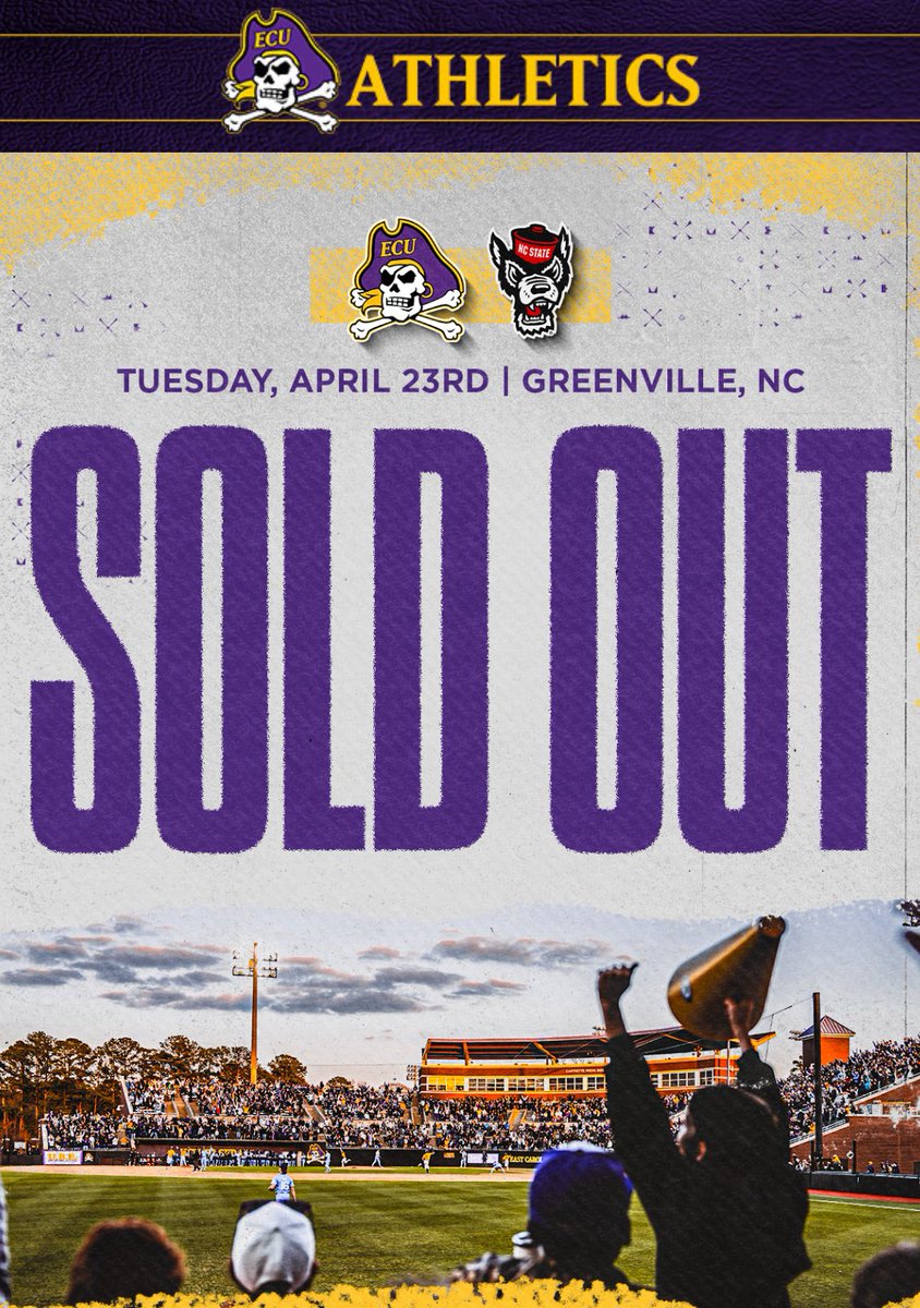 No real surprise but tomorrow nights game is sold out! ⚾️☠️🏴‍☠️