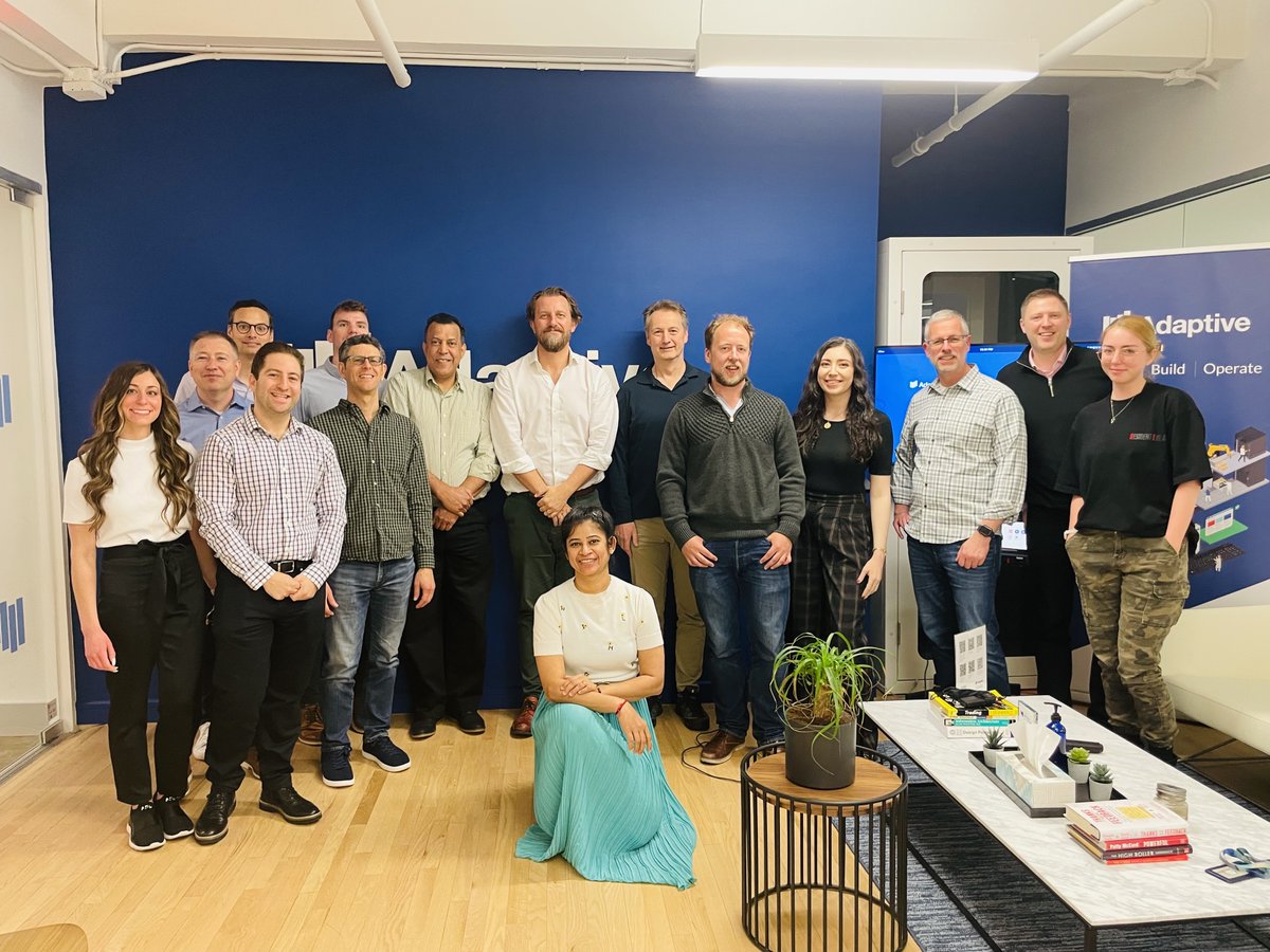 It was great to host our first company update of 2024 from our New York office. We had a lot of interesting news to share, and it was a great opportunity to get delicious food and mingle around. Until the next update! 🙌 #Adaptive #CompanyUpdates #LifeAtAdaptive