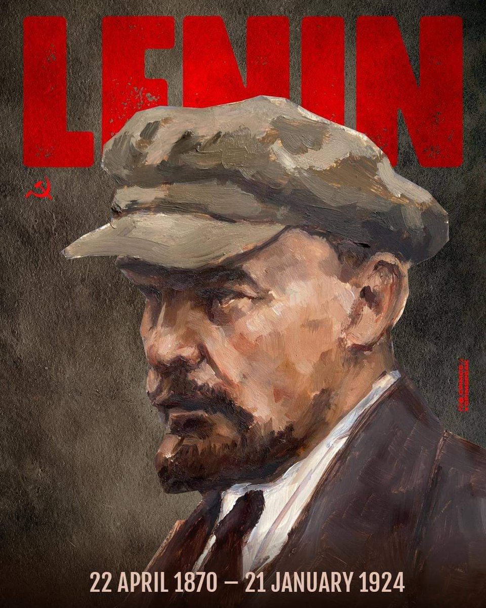 Workers in South Africa remember the Russian Communist leader, Vladimir #Lenin, one of humankind’s greatest thinkers& theoretician.
Lenin’s decisive role forged the international communist movement&opened a new era in human history, the era of international proletarian revolution