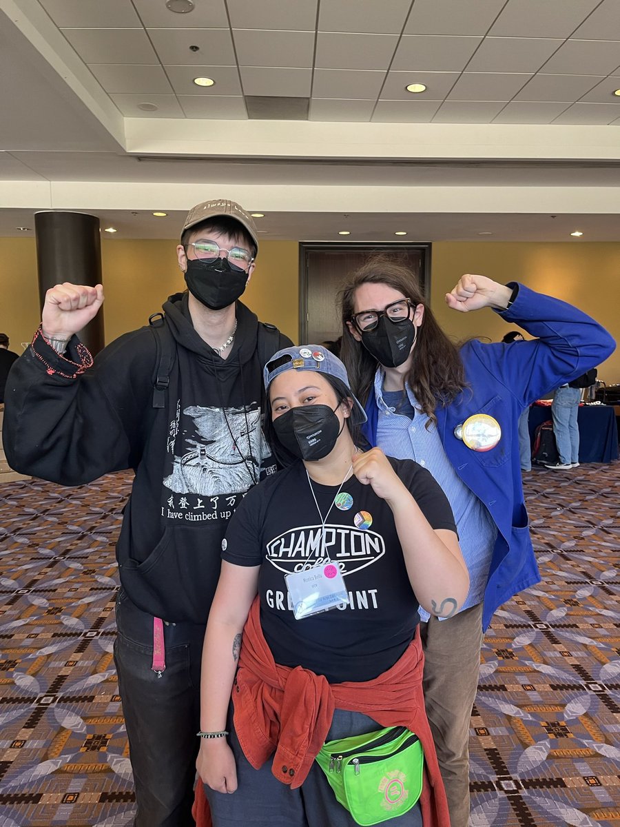 BBIUnion's tweet image. Labor Notes was a blast! Incredible to see a surge in rank-and-file lead unionism and to meet so many cool people like our comrades in the @PCUworkers!!!