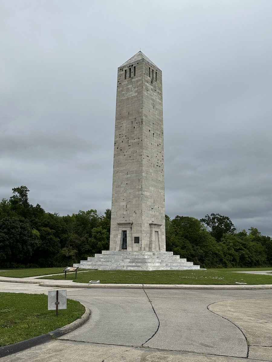 Chalmette Monument at Chalmette Battlefield att Jean Lafitte National Historical Park. Arabi
#Louisiana