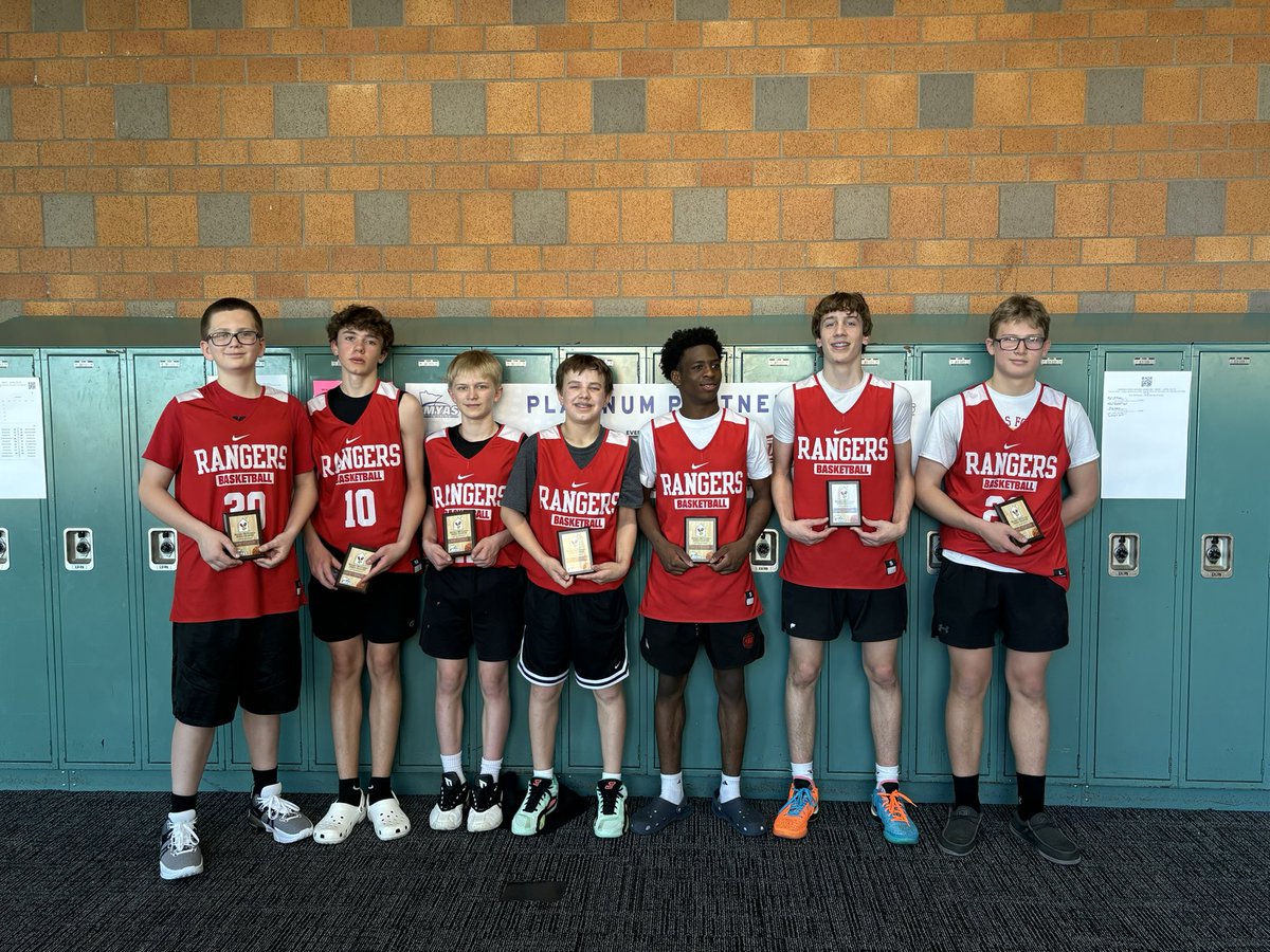 Nice job to the 6th grade girls and 8th grade boys for taking 3rd place in their MYAS divisions over the weekend.
