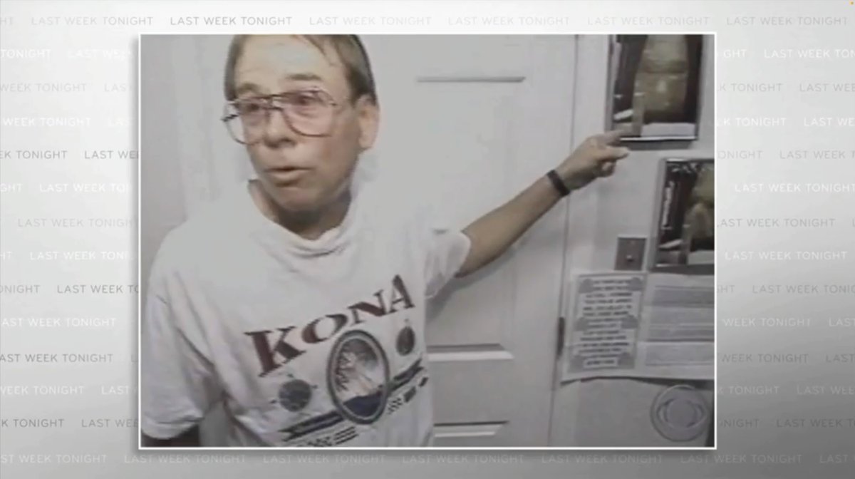 John Oliver's episode on UFOs had a guy in a Kona t-shirt, just a week after we learned about Elizondo's top-secret 'Kona Blue' UFO investigation initiative. Amusing coincidence? Yes.