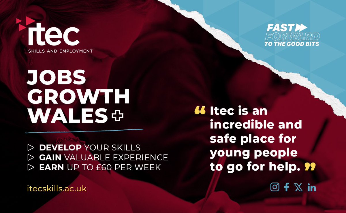 Excited to have Itec Skills and Employment exhibit with us this year in Cardiff, Newport & Wales! They offer incredible opportunities for young people to develop skills and gain valuable experience. Learn how you can earn while you learn with them. @ITECskills