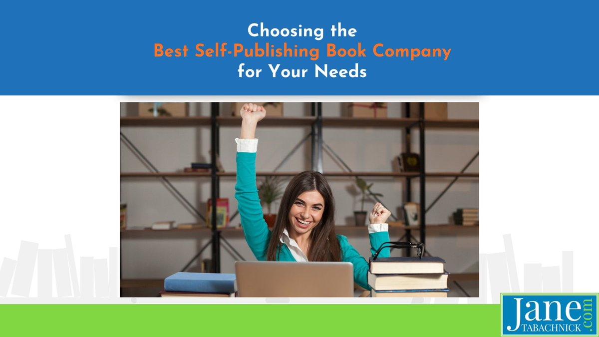 Choosing the right self-publishing company is crucial for successfully bringing your book to market.

Read this blog for a comprehensive guide
janetabachnick.com/choosing-the-b… 

#bookpublishing #writeabook #selfpublishing
