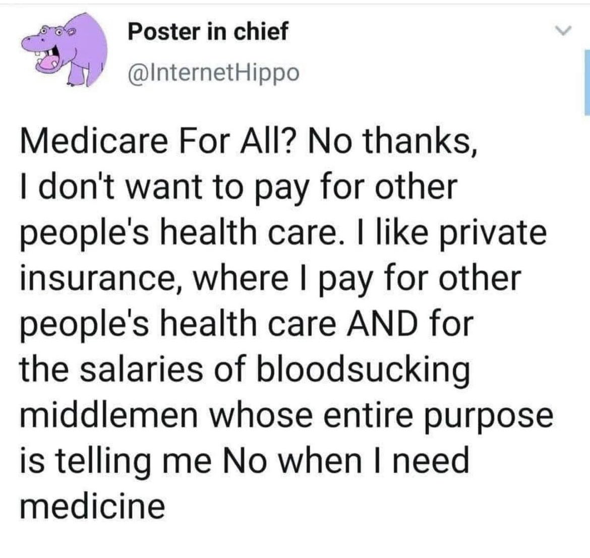 So relieved I live in Canada. Sadly, Alberta, Saskatchewan and Ontario, under the Conservatives, want to destroy our Universal Healthcare. They like having their pockets lined from Insurance companies.