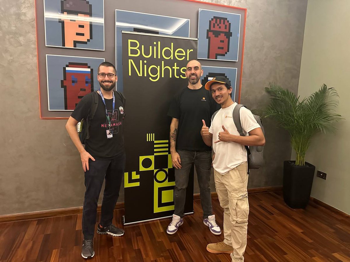 🔊 Shout out to Builder Nights Dubai and the @MetaMaskDev team!

💻 We're hard at work with the best DevRel experts in the Ethereum ecosystem to bring solutions to Bitcoin.

🔹 An EVM-compatibile execution layer is beckoning  projects and builders who are hungry for Bitcoin…