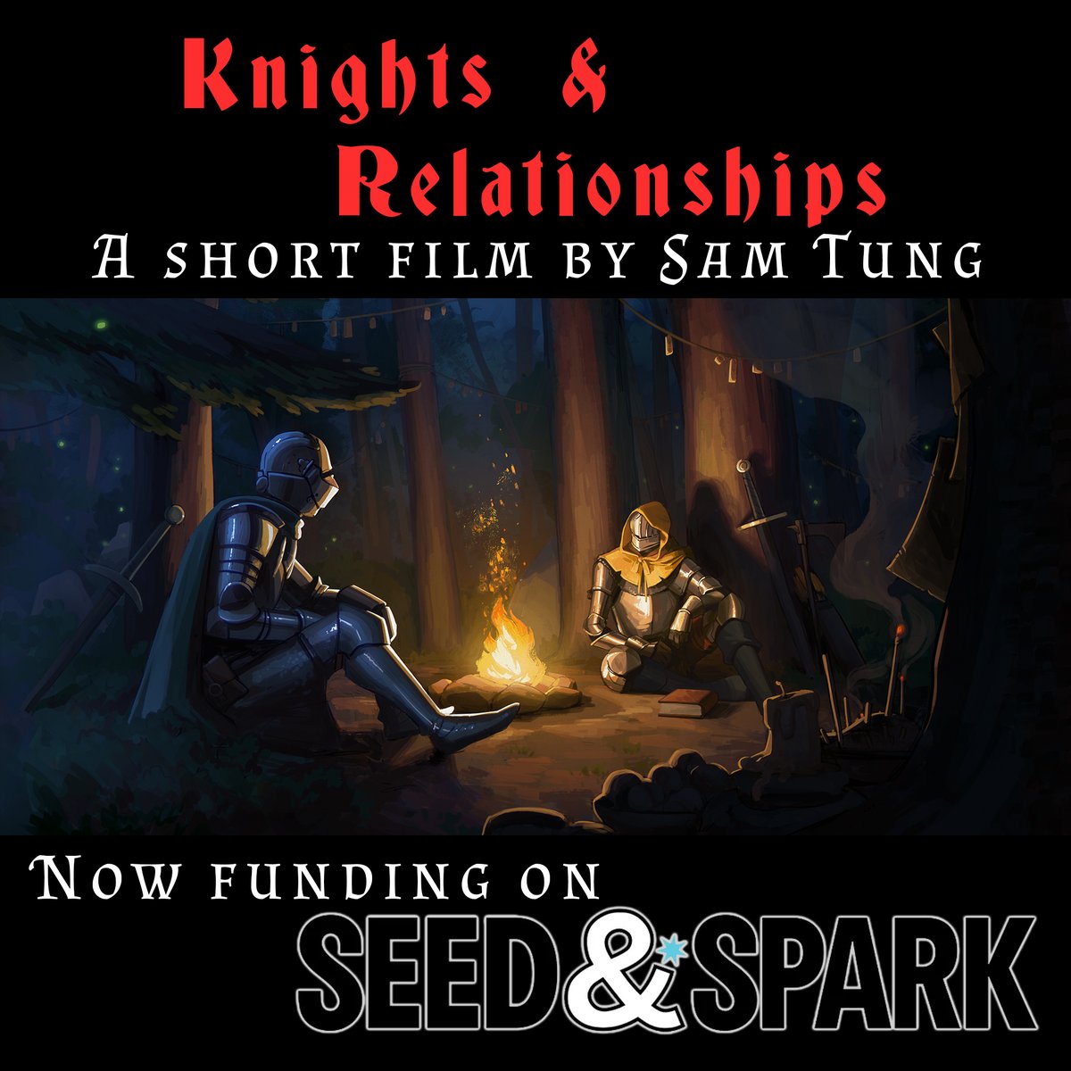 Crowdfunding for KNIGHTS & RELATIONSHIPS is now live on Seed & Spark! We are so excited to share this story with you -- you're going to fall in love with this world and these characters just like we have. seedandspark.com/fund/knights-r…