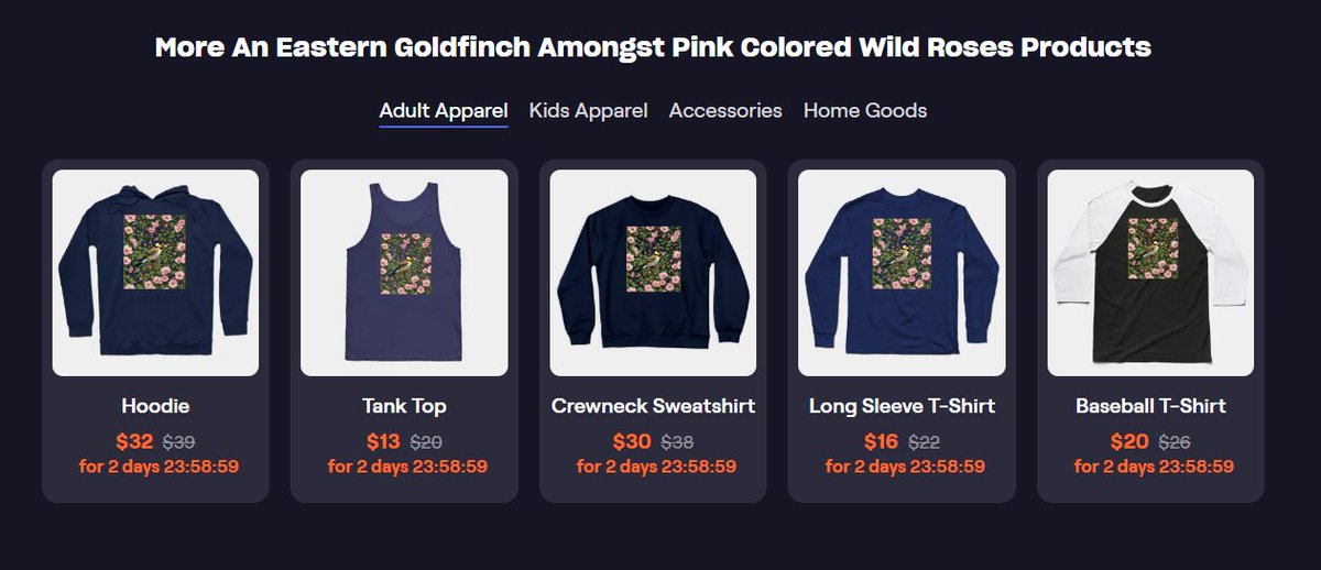 TaicheTees's tweet photo. An Eastern Goldfinch Amongst Pink Colored Wild Roses - Eastern Goldfinch - #TShirt #teepublic #taiche  #iowalove #iowa #iowamom #iowalife #urbandaleiowa #iowawinter #iowachaarg #westdesmoines #ankenyiowa #iowan #iowablessed #iowamade #nationaliowaday https://t.co/lEbMzz140r https://t.co/HDHwNeiPF1