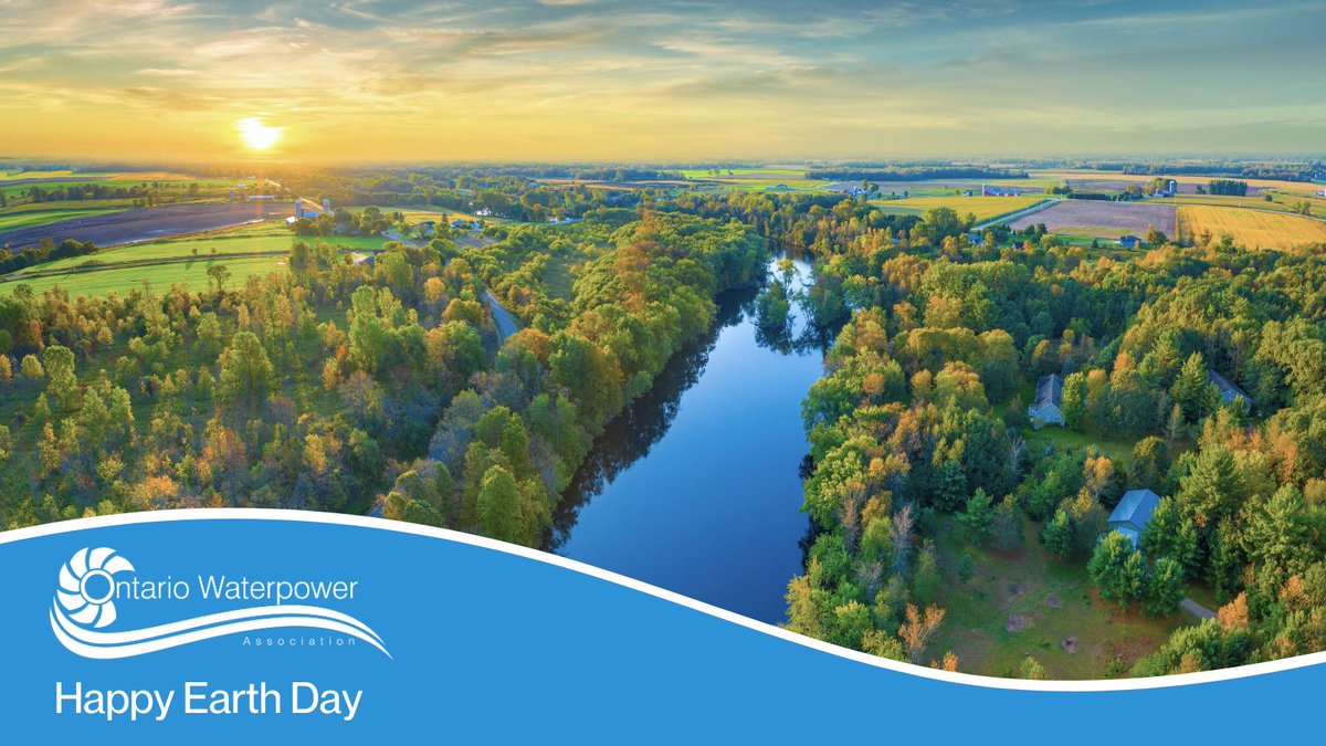 It's #EarthDay! Let's celebrate our incredible planet and commit to its care. Whether it's recycling, supporting eco-friendly initiatives, reducing plastic waste, or advocating for renewable energy like #waterpower, every action, big or small, makes a difference.