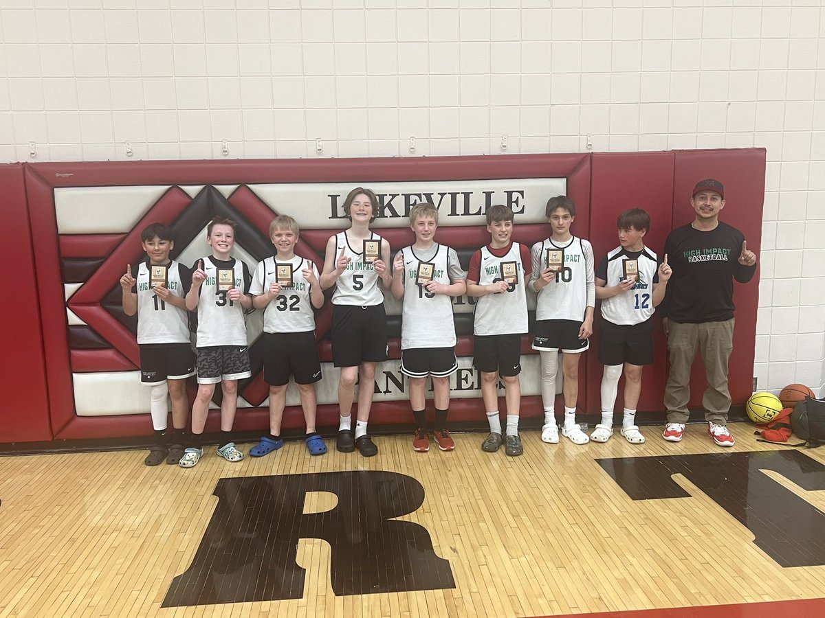 Congratulations to the 7th grade girls and 6th grade boys for winning their MYAS tournaments this past weekend