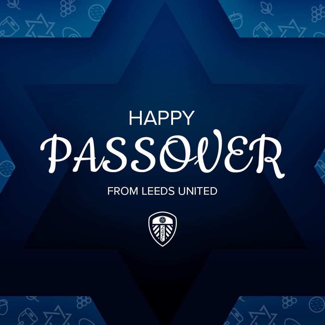 🤍 Chag kasher v'sameach! Happy Passover to all #LUFC fans who are celebrating!