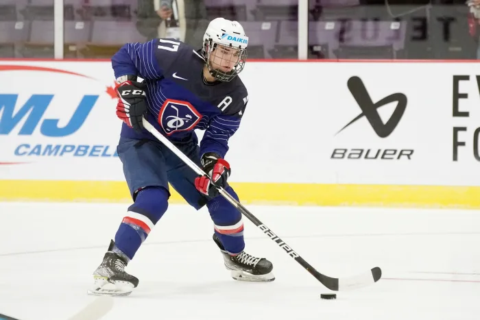 If you're a PWHL New York fan. Chloe Aurard has a goal and an assist today for France against Norway at the D1A #WomensWorlds in Austria #PWHL