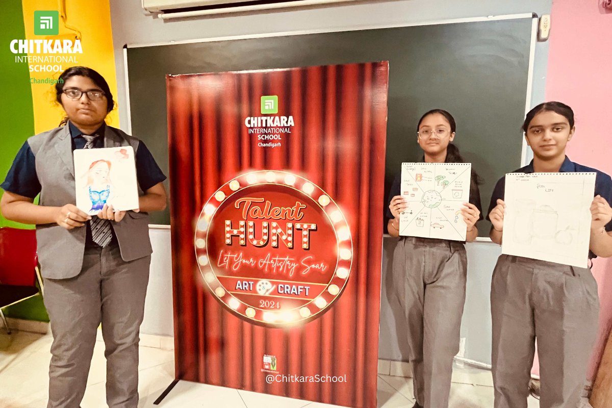 Chitkara International School celebrates the successful completion of Day 9 of its engaging and delightful Talent Hunt, bringing joy to the endearing Grade 10 students

-
#CIS #Chitkaratalenthunt #studenttalent #talenthunt #music #dance #acting #artandcraft #studenttalent