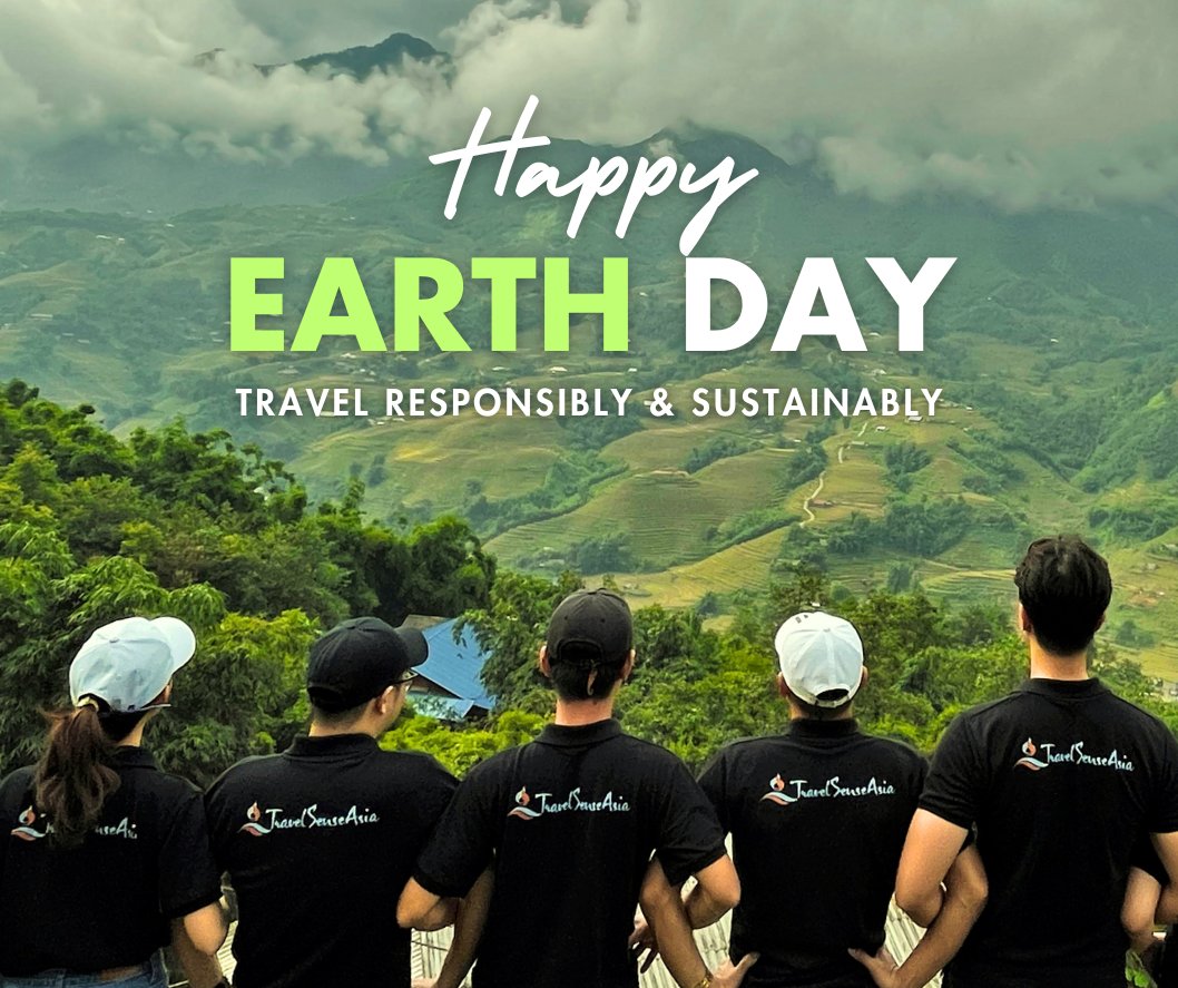 🌎Happy World Earth Day🌿

At Travel Sense Asia, we're celebrating our planet by embracing sustainable travel practices that make every journey special

#TravelSenseAsia #traveltoVietnam #Vietnamtravel #travel #Vietnam #tourism #TSA  #WorldEarthDay #SustainableJourneys