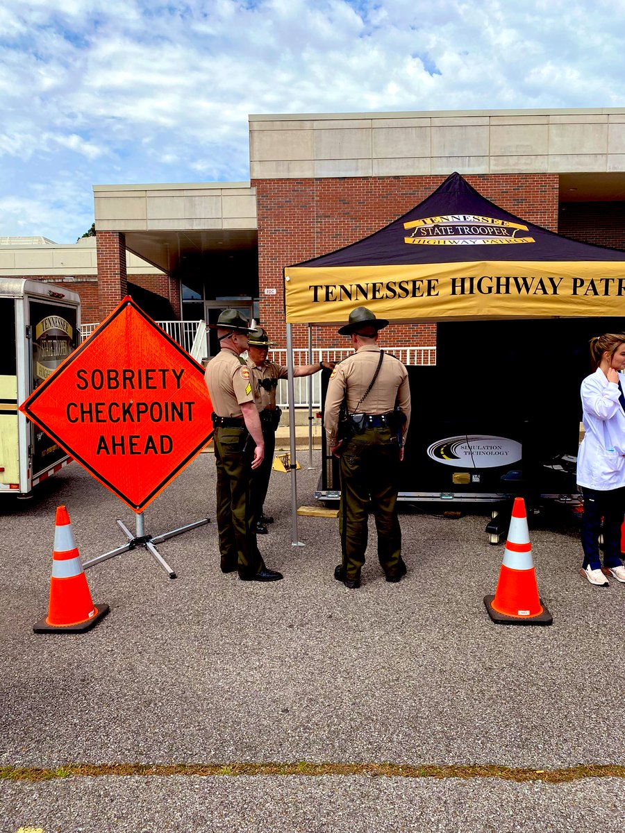 THPJackson's tweet photo. Members from Troop B (Lake, Dyer, Obion, and Gibson) put on a display at Dyersburg State Community College last week. To say they had a great time would be an understatement! Thanks for the invite!!! #JoinTHP https://t.co/y6AszVCGiE