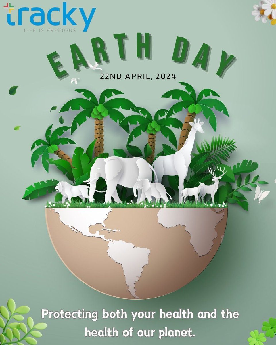 mytracky's tweet photo. Empowering health, preserving Earth. Happy #EarthDay from Tracky! 

#HealthAndSustainability #EarthDay2024 #mytracky #EarthDayEveryDay https://t.co/IF9HjyTY6S