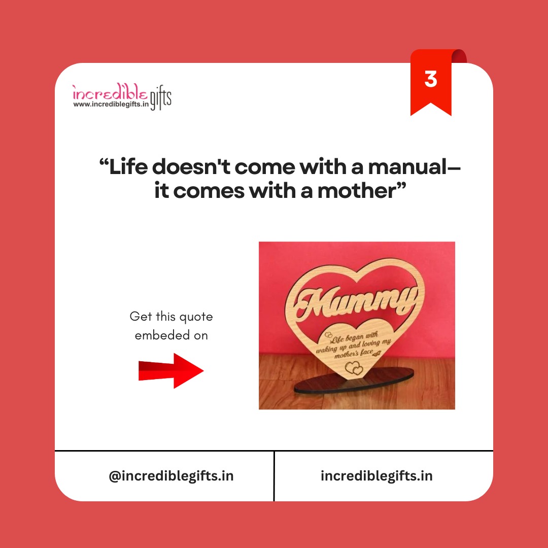 Celebrate the heart of your family this Mother's Day 🌷 Pair your perfect present with words that reflect her warmth and love. hashtag#MothersDay hashtag#LoveInWords hashtag#GiftIdeas hashtag#QuoteTheLove hashtag#MomDeservesTheBest