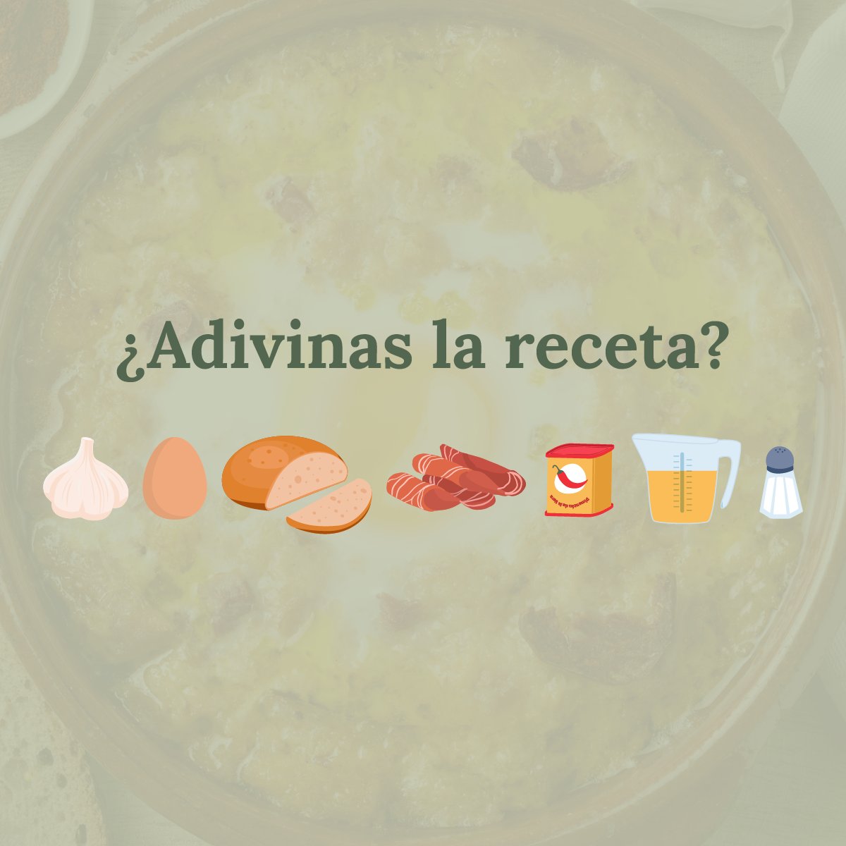 El 23 de abril celebramos el Día de Castilla y León y lo queremos celebrar contigo con un nuevo reto para que adivines la receta con emojis. Pista 💡es un típico plato de cuchara de nuestra región que se toma en invierno. ¿Sabes de qué plato se trata?