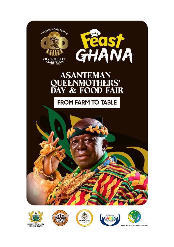 Let's meet at AICC gardens today guys 🙏❤️ #FeastGhana