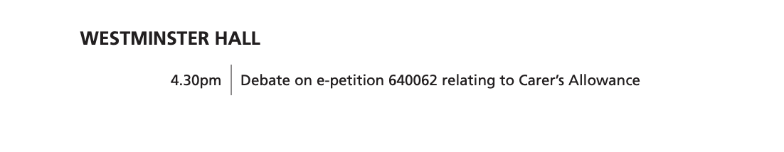 What's being debated in Westminster Hall today? commonsbusiness.parliament.uk/Document/86885…