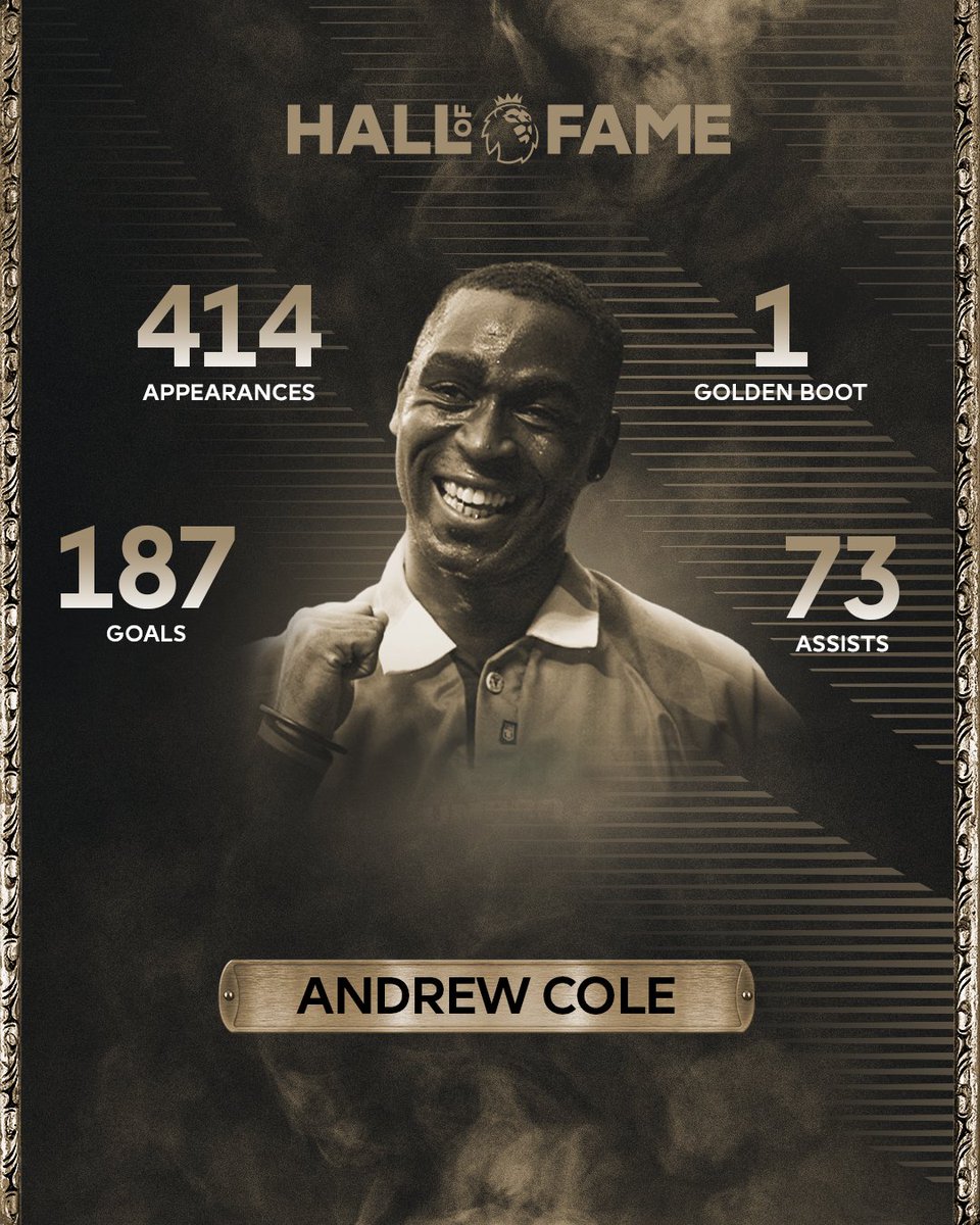 Andrew Cole was destined for greatness ever since his debut Premier League season of 47 goal involvements - a number yet to be beaten. Here are the numbers behind the career of one of the best goalscorers the league has ever seen. ✨
