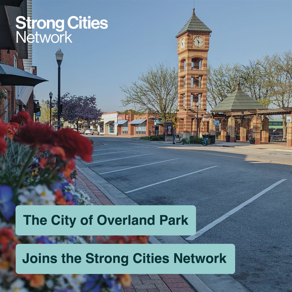 We are pleased to welcome the City of Overland Park (Kansas) 🇺🇸, to the Strong Cities Network!

<a href="/opcares/">City of Overland Park, Kansas</a> joins a network of 230+ cities committed to addressing hate, extremism &amp; polarisation. 1/2