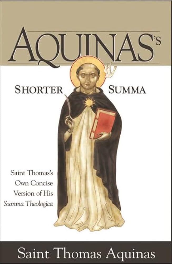 Nearly done with Aquinas' Shorter Summa. Absolutely the greatest book I've ever read (excluding the Bible)