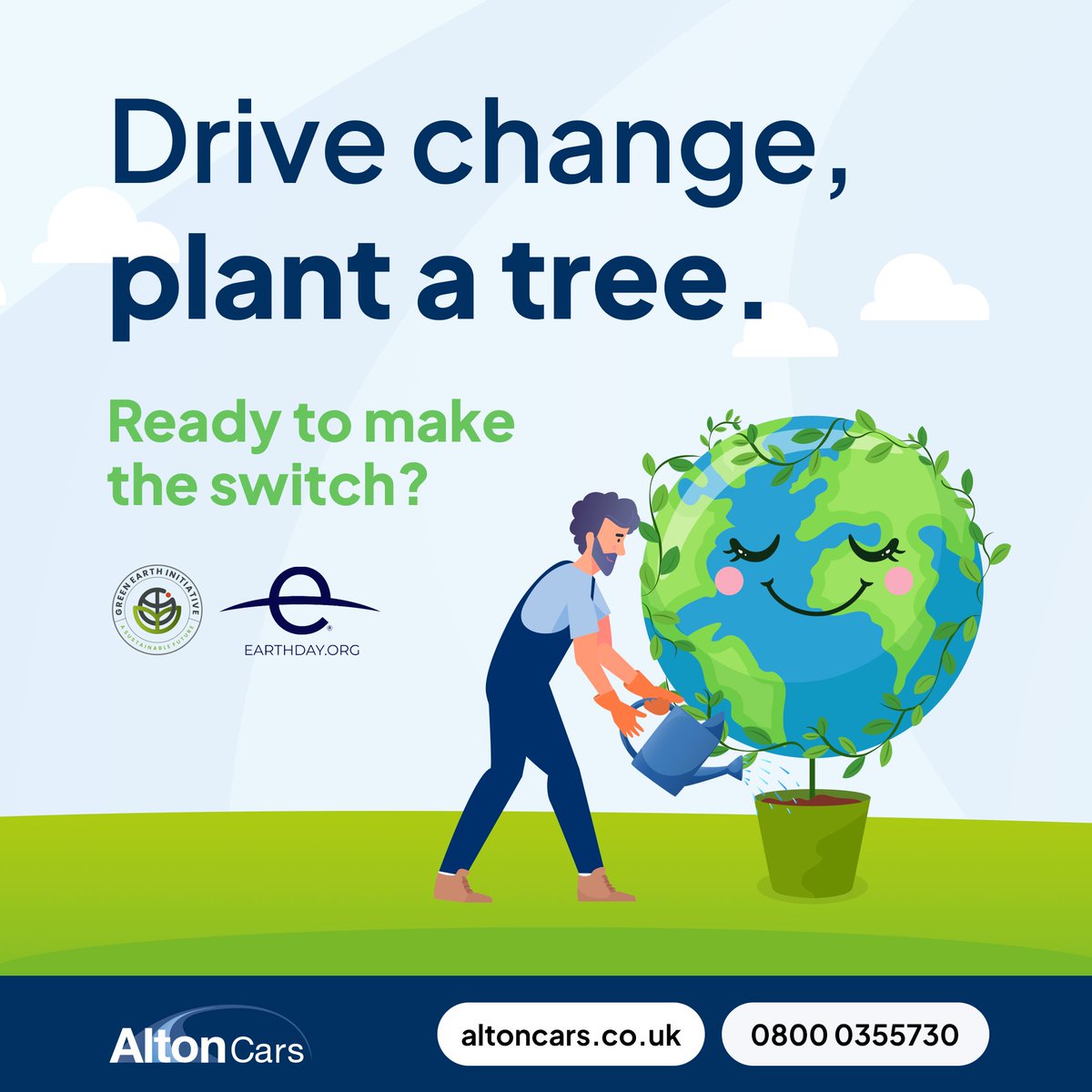 🌍 This Earth Day, make a greener choice with Alton Cars! Plant a tree instead of taking a courtesy car, and be part of the change. Ready to make the switch? 🌿 

Learn more: altoncars.co.uk/green-earth-in…

#EarthDay #EarthDay2024 #GreenEarthInitiative #AltonCars