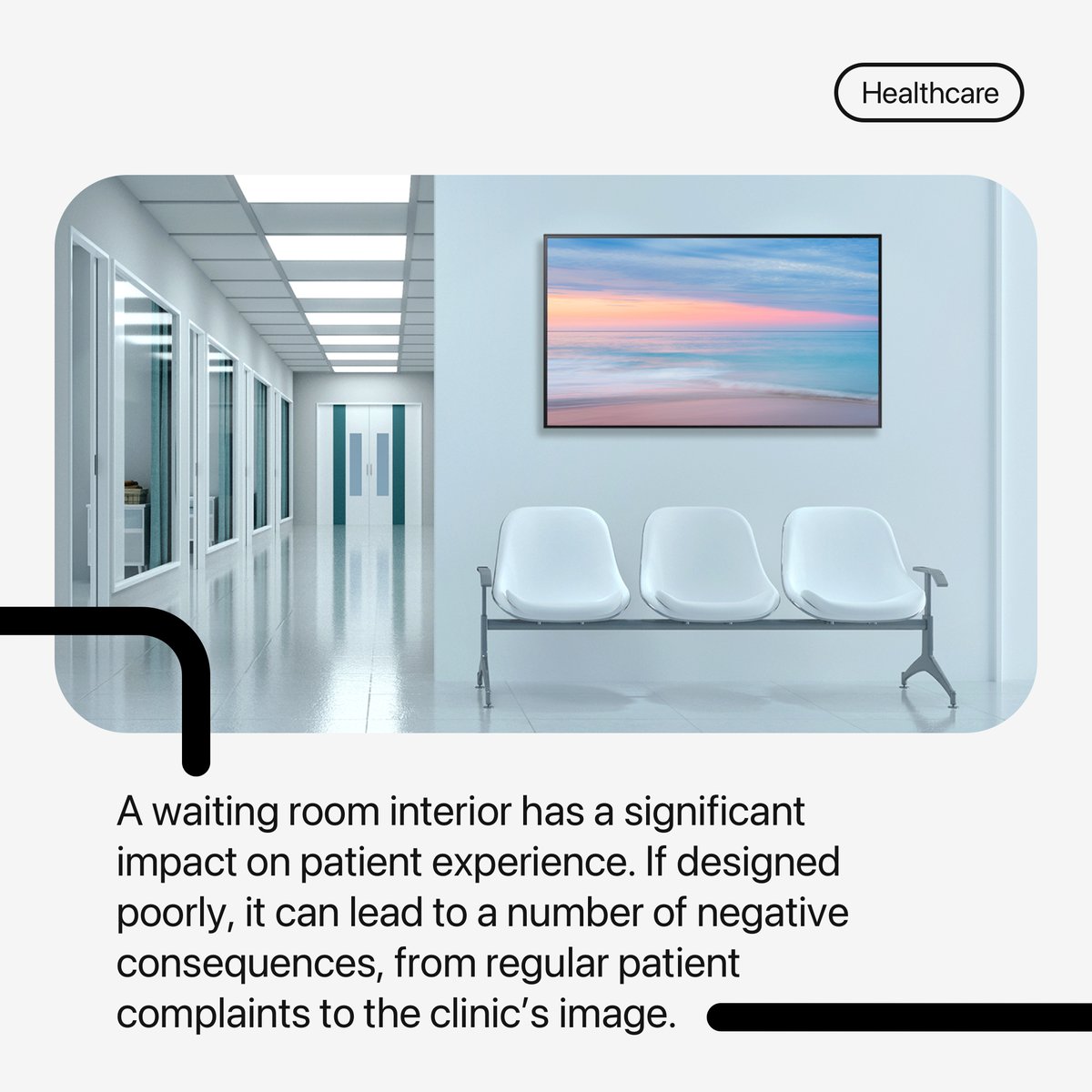 WindowSight's tweet photo. Worried about long patient wait times? Use the environment to your advantage! The waiting room design matters more than you think! 📈

#patientsafety #healthcareinnovation #stressrelief #interiordesign #healthtech