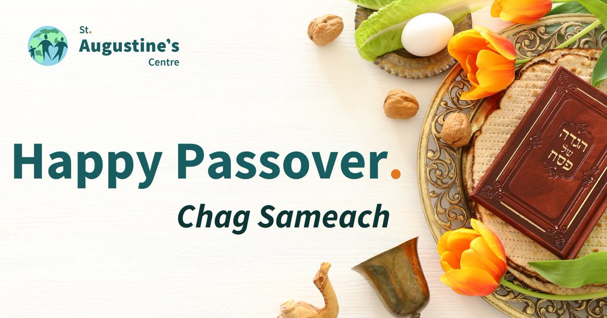 Happy Passover ✡️ Chag Sameach from all of us at St Augustine's. We wish you a joyous celebration filled with tradition, community, and blessings.🍷🕯️