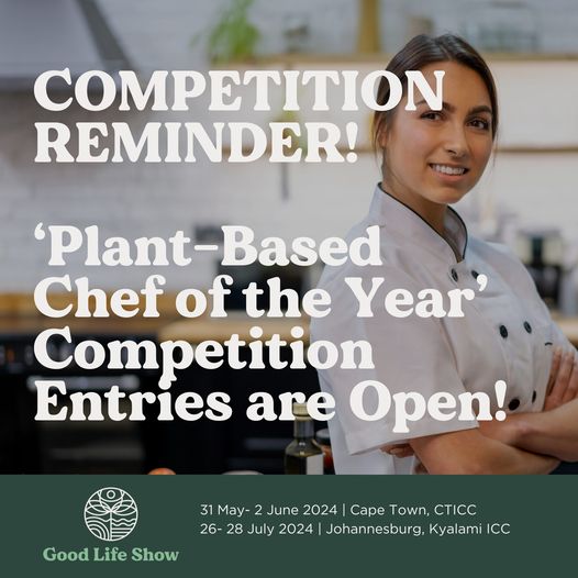 COMPETITION REMINDER! Calling on all South Africa’s best chefs to enter the ‘Plant-Based Chef of the Year' competition. If you think you have what it takes, please complete the registration form here forms.gle/d5TBtKQvqNYjxz…. For more info visit sachefs.co.za/chefoftheyear2….