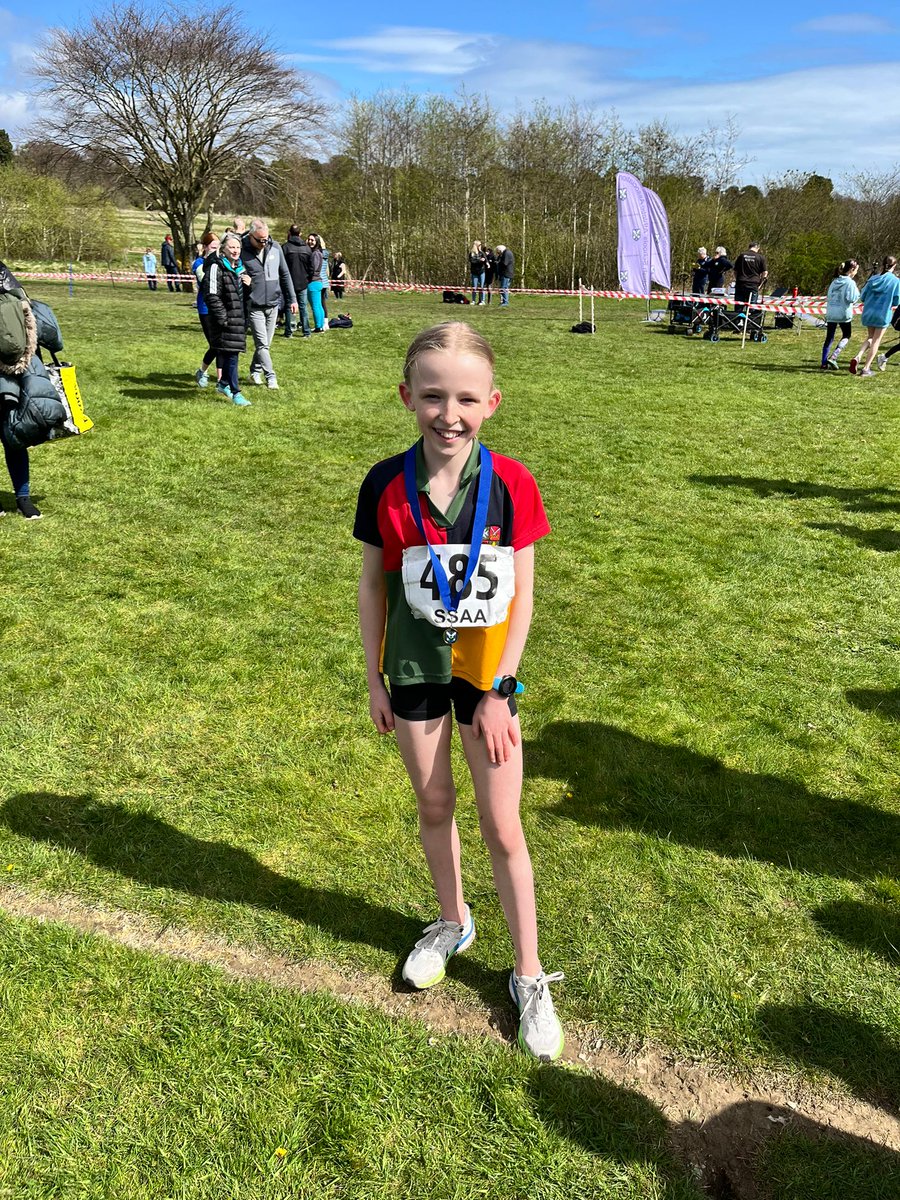 Well done to Caitlin Laing who came 2nd overall in her race!