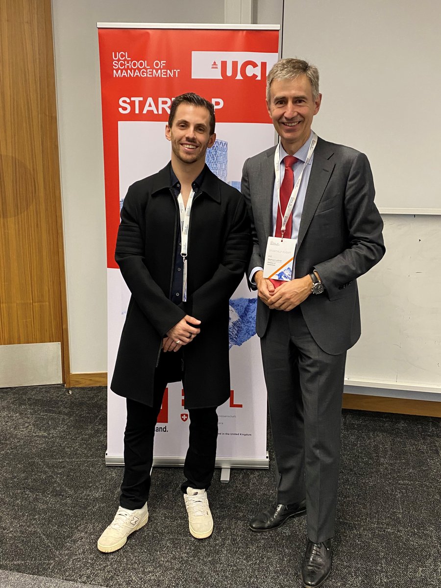 SwissAmbUK's tweet photo. Bringing inspiring & entrepreneurial minds together with #STARTAlp – 10 dynamic 🇨🇭&🇬🇧 start-ups backed by @ucl & @EPFL_en jointly toured #Switzerland & the UK.
Thanks to 🇬🇧 ski champ @charlieraposo for highlighting the parallels between success on the slopes and in business. https://t.co/cAJb5EsjYA