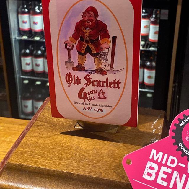 Thanks everyone brilliant week last week 😊 This week we start as usual with our £3 a pint offer. Today it’s Old Scarlett from @CastorAles Old Scarlett is a dark bitter with a fresh fruity taste