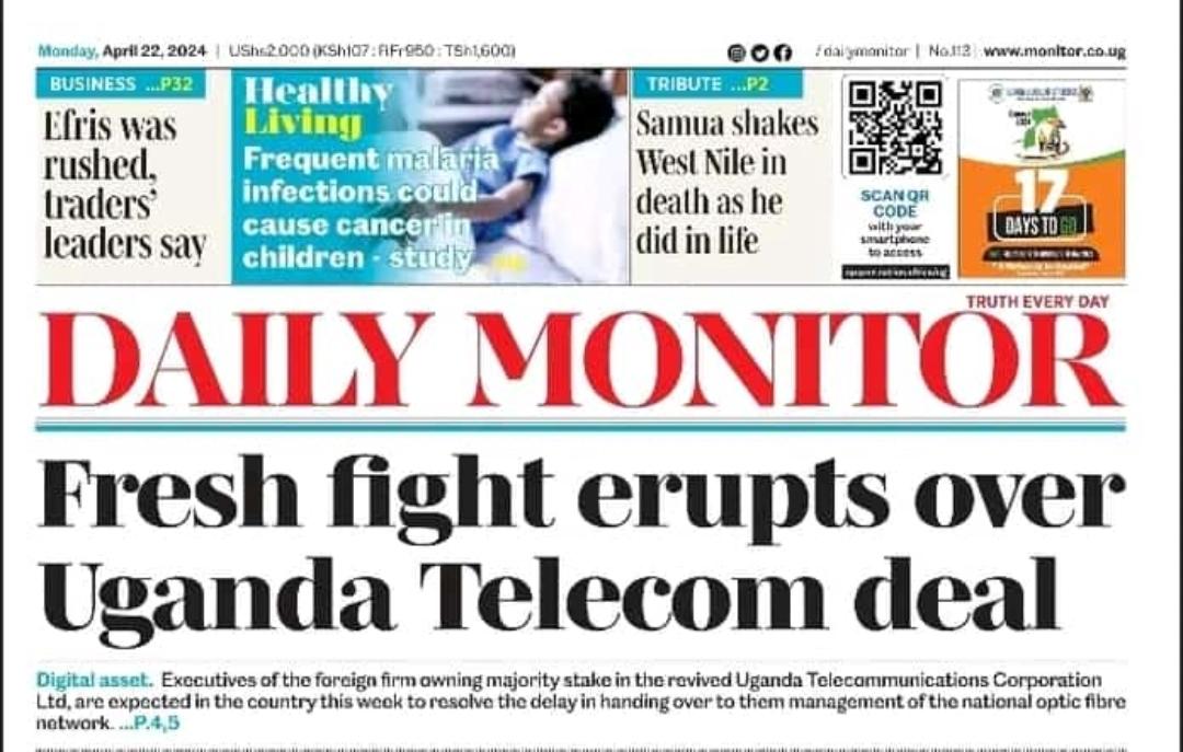 Wallayi twetunda. Ne UTL! A foreign firm owns majority shares. I thought we owned this one. Eh. I write about the telecom monopolies M7 sold to MTN, Celtel, & UTL about 1993, & the same man would be complaining in 2002. The Money We Refused to Count: observer.ug/index.php/view…