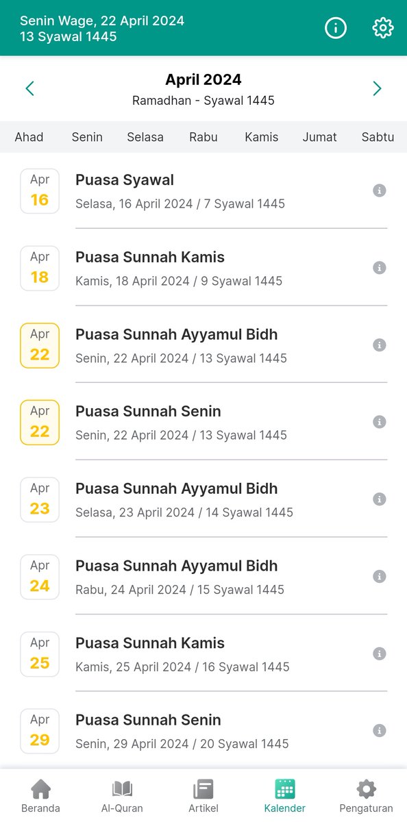 avifahve_'s tweet photo. punya aplikasi nu online yang kalendernya selengkap ini tapi aku ingat puasa ayyamul bidh dari twitter 😢 https://t.co/3iVJgc1Ccr