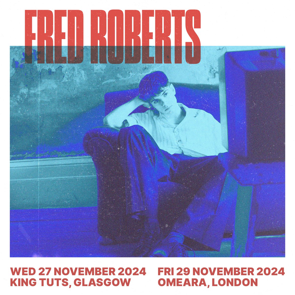 !NEW SHOWS! @fredroberts55 has just announced he will be playing two headline shows in London & Glasgow this November 2024! 👏