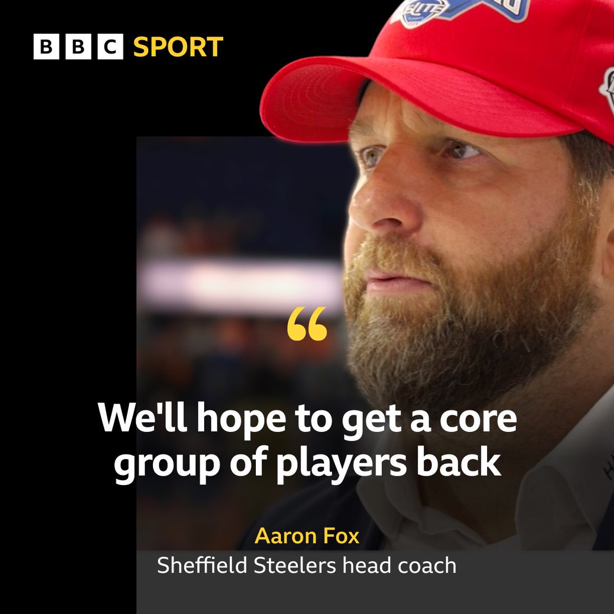 VIDEO: Sheffield Steelers head coach Aaron Fox speaks after securing the club’s first Grand Slam in 23 years! Fox also talks briefly about his plans for next season. Watch here ➡️ bbc.co.uk/programmes/p0h…