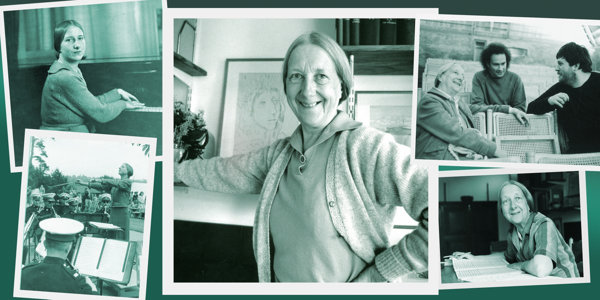 We're looking forward to our next event, Imogen Holst: A National Treasure, on Monday 24 June. Join @LeahBroad @BatonAlice @GillianMoore10 and @rosalindventris as they discuss her life and times, shining fresh light on her endeavours and legacy. royalphilharmonicsociety.org.uk/whats_on/imoge…