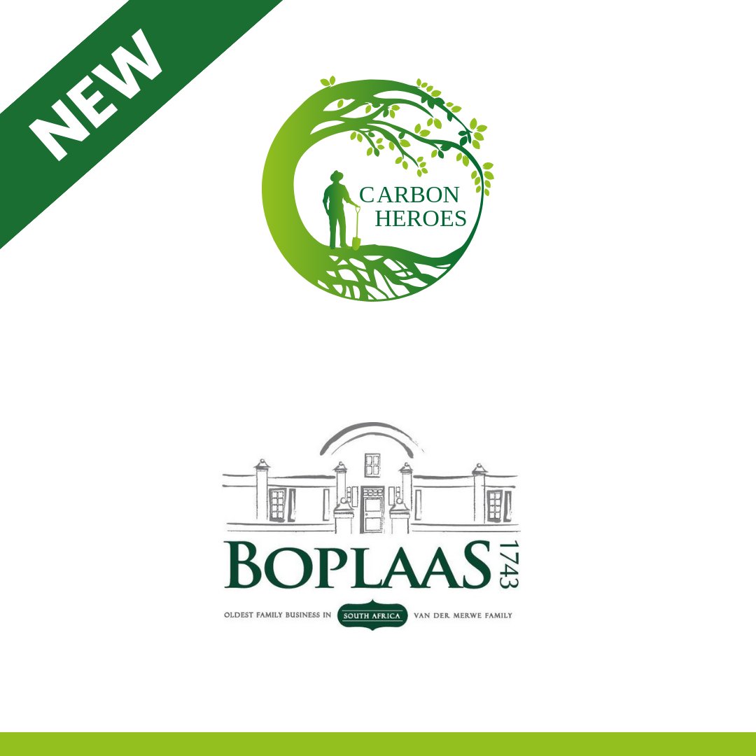 Join us in celebrating the latest Carbon Hero of the fruit and wine industry, Boplaas 1743 Landgoed!

To learn more about Boplaas 1743 Landgoed's sustainability initiatives click this link: carbonheroes.co.za/carbon-heroes/…

#CarbonHeroes #CarbonReduction #ClimateActionNow