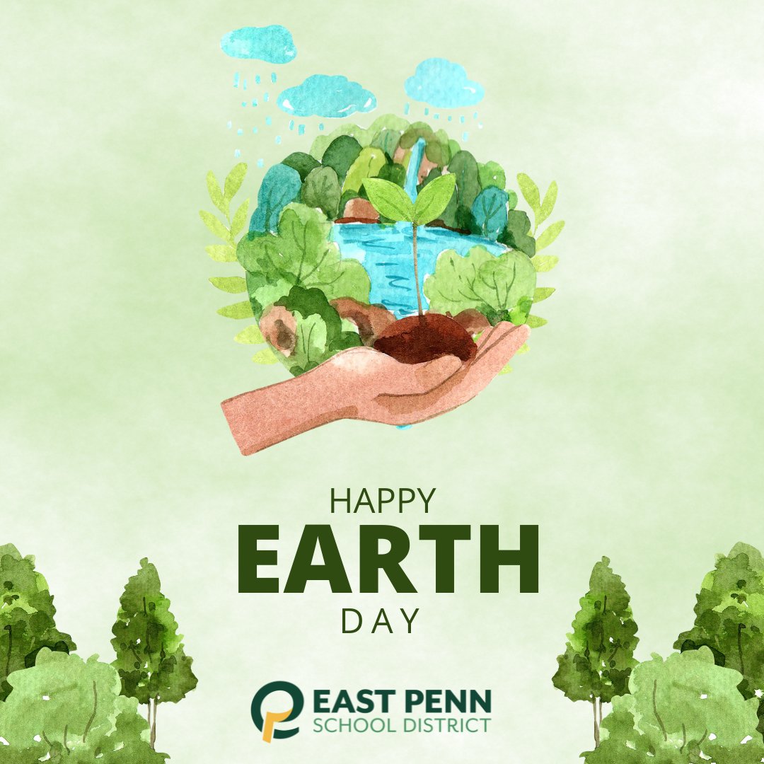 Happy Earth Day! Let's celebrate our planet by making small changes with big impacts. Together, we can make a difference! #EastPennPROUD