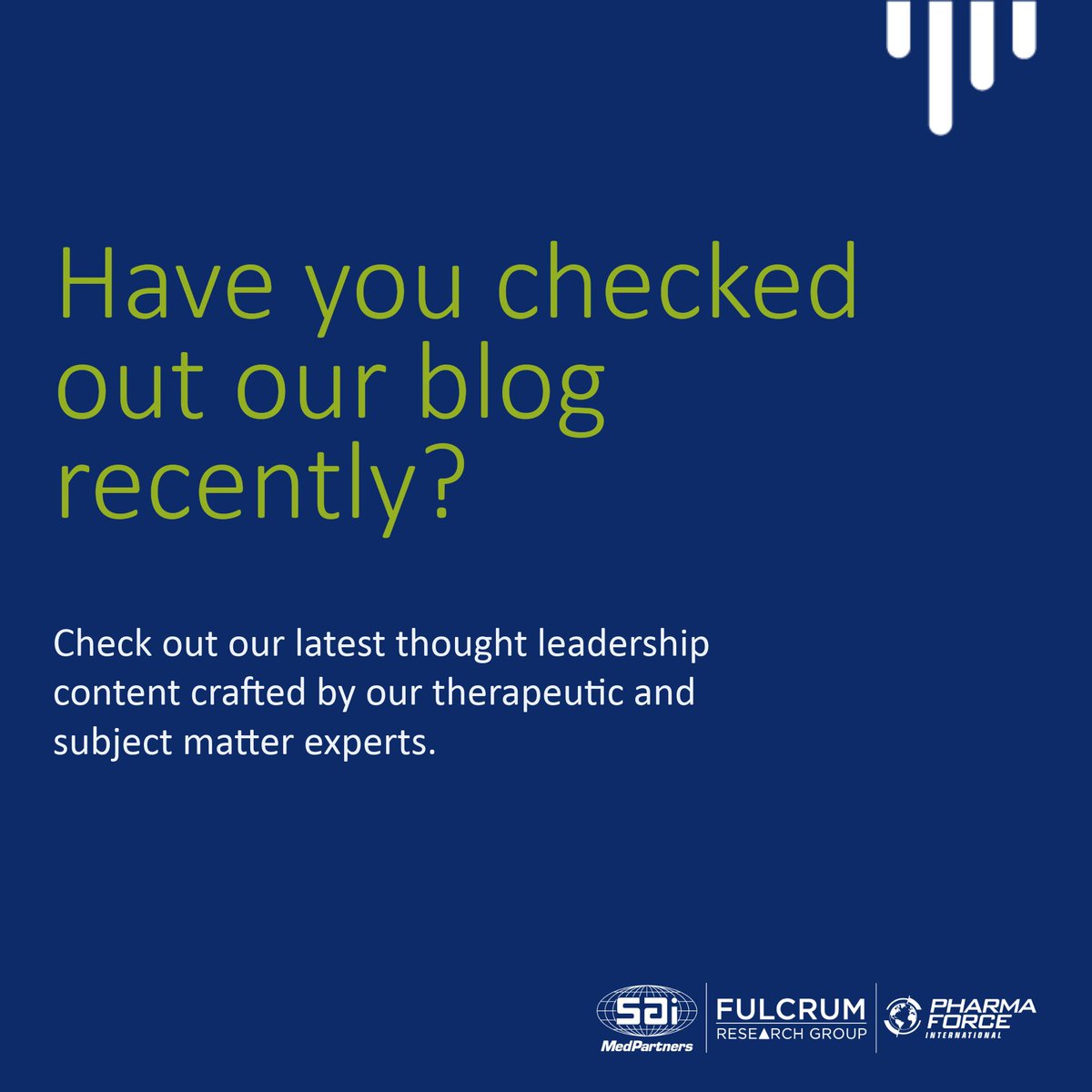 SAIMedPartners's tweet image. Did you know we have a blog? Visit sai-med.com/blog to see our latest post speaking about challenges and concerns raised by EFPIA on joint clinical assessments.

Message us to schedule a meeting with our market access experts!
#marketaccess #strategysupport #thoughtleaders
