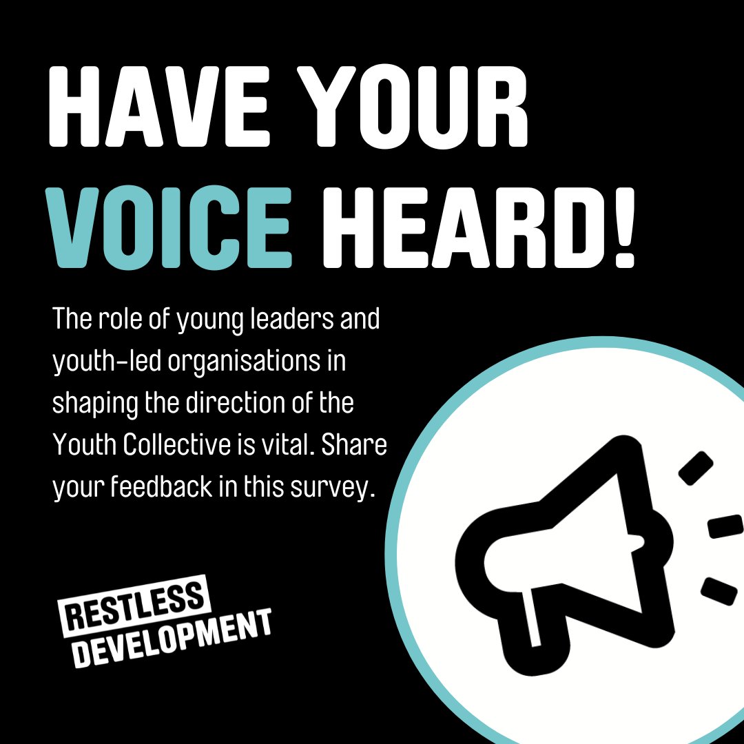 📢 We want to hear your voice as a young leader or youth-led organisation.

 Share your feedback in this survey 
docs.google.com/forms/d/e/1FAI…

#YouthPower
#youthcollective
#youthledorganization 
#YouthLeadership